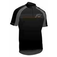 Cyklistický dres Kellys Pro Sport 013 - krátký rukáv černo-oranžová