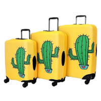 T-class® Sada 3 obalů na kufry kaktus