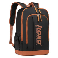 KONO cestovní batoh s přihrádkou na laptop 16L - černý