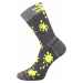 Chlapecké ponožky VoXX - Hawkik kluk, šedý melír / neon Barva: Šedá