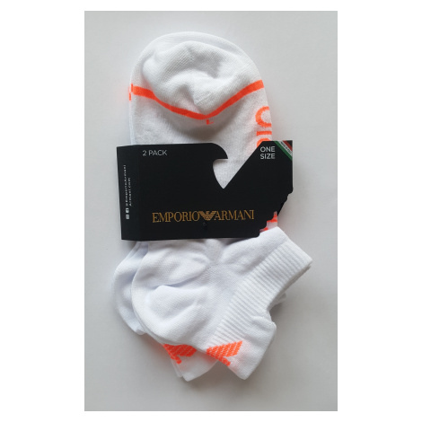Dámské ponožky Emporio Armani 292317 3R210 bílé | bílá