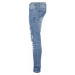 Pánské kalhoty // Cayler and Sons CandS Paneled Denim Pants distressed mid blue