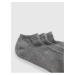 Sada tří párů pánských ponožek v šedé barvě GAP