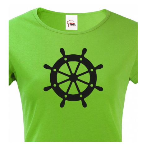 Dámské tričko pro zadáky - tričko na vodu pro kapitána lodi BezvaTriko