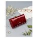 Elegantní dámská kožená peněženka Ella Linda, červená