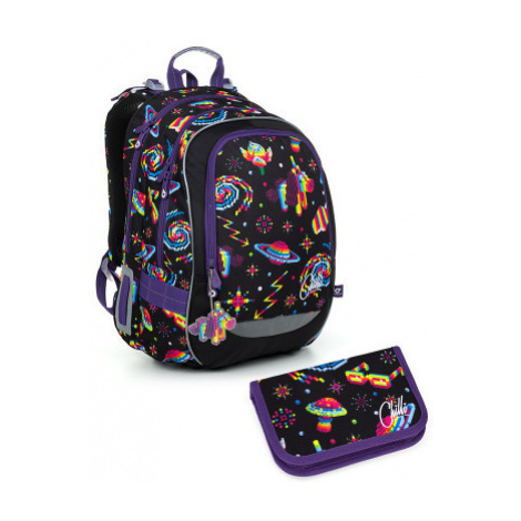 Školní batoh + penál Topgal CODA 19006 G