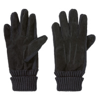 LIVERGY® Pánské kožené rukavice (černá matná)
