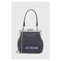 Kabelka Love Moschino tmavomodrá barva, JC4043PP1LLP100A