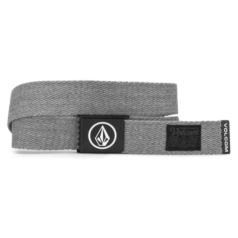 Pásek Volcom Circle Web Belt Heather šedá