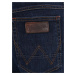 Tmavě modré pánské regular džíny s vyšisovaným efektem Wrangler Greensboro