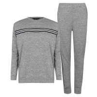 Miso Tape Striped Top and Joggers Tracksuit Loungewear Co Ord Set