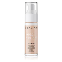 Claresa Keep It Nude hydratační make-up pro sjednocení barevného tónu pleti odstín 102 Warm Medi