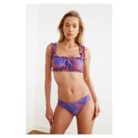 Trendyol Bikini Bottom - Multi-color - Floral