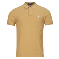 Polo Ralph Lauren POLO COUPE DROITE EN COTON BASIC MESH Béžová