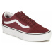 Vans OLD SKOOL PLATFORM Bordó