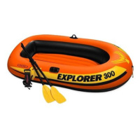 Člun nafukovací Explorer pro 300 Set červená