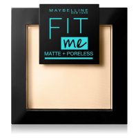 Maybelline Fit Me! Matte+Poreless matující pudr odstín 115 Ivory 9 g