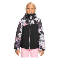 Dětská lyžařská bunda Roxy GREYWOOD GIRL J SNJT černá barva