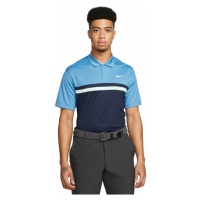 Nike Dri-Fit Victory Color-Blocked Mens Polo Shirt Dutch Blue/Obsidian/Mint Foam/White