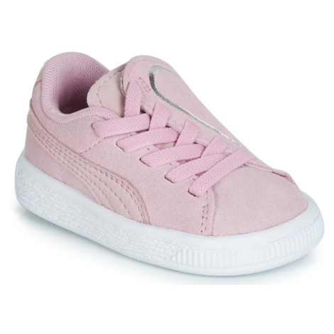 Puma INF SUEDE CRUSH AC.LILAC Růžová