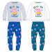 Prasátko Pepa - licence Chlapecké pyžamo - Prasátko Peppa 5204906, šedý melír / modrá Barva: Mod