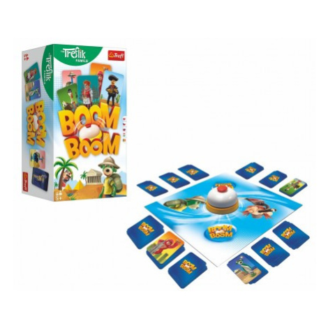 Trefl Boom Boom Rodina Trefliků společenská hra v krabici 14x26x10cm
