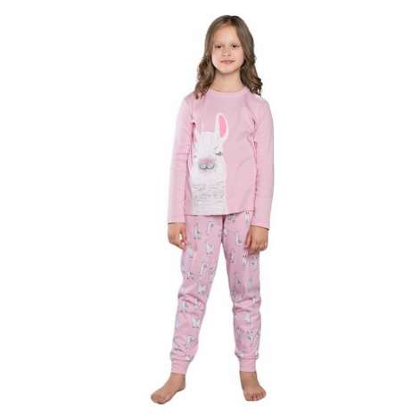 Dívčí pyžamo Peru růžové