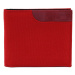 Červená textilní peněženka Quentrell HG Style