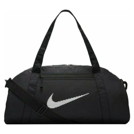Nike Gym Club Duffel Bag Black/Black/White 24 L Sportovní taška