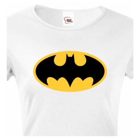 Dámské tričko s potiskem Batman - oblíbené komiksové triko BezvaTriko
