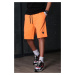 Madmext Men's Orange Basic Shorts 5446