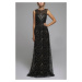 Dámské šaty dlouhé černé Černá / S & model 15043229 - SOKY&#38;SOKA