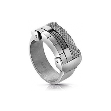Guess Masívní pánský prsten UMR29010