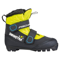 Fischer SNOWSTAR Juniorské boty na běžky, černá, velikost