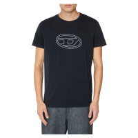 Tričko diesel t-diegor-e9 t-shirt černá