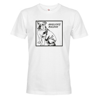 Pánské tričko pro milovníky zvířat - Anglický buldok