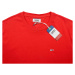 Pánské červené tričko Tommy Hilfiger s malým logem
