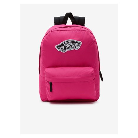 Tmavě růžový dámský batoh VANS Realm Backpack