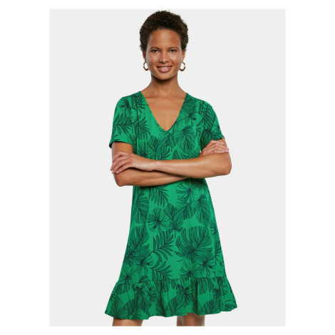 Zelené áčkové šaty Desigual Vest Nadia