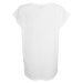 Pánské tričko krátký rukáv // Urban classics Ladies Extended Shoulder Tee white