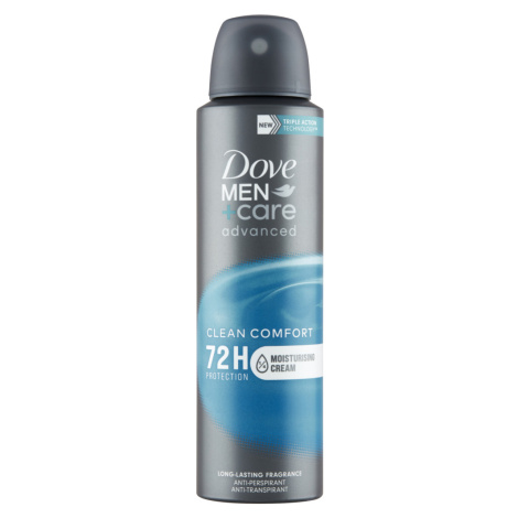 Dove Antiperspirant ve spreji Men+Care Advanced Clean Comfort (Anti-Perspirant) 150 ml