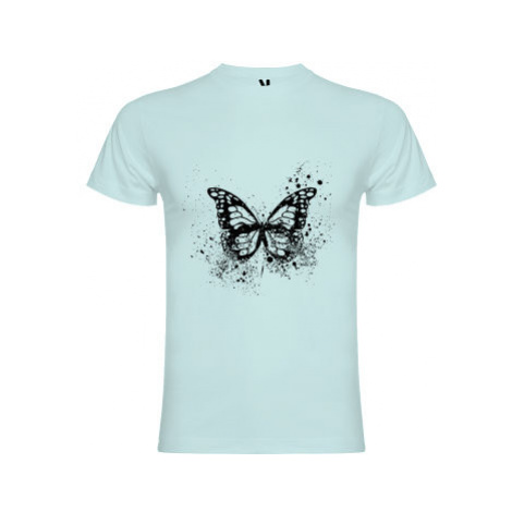Pánské tričko Premium Motýl grunge