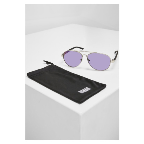 Sunglasses Mumbo Mirror UC - silver/purple Urban Classics