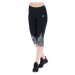 Lotto RUN & FIT LEGGINGS Dámské běžecké legíny, černá, velikost