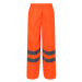 Regatta Pánské pracovní kalhoty - reflexní TRW498 Orange