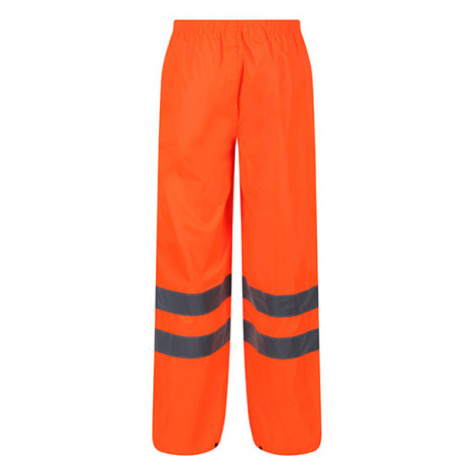 Regatta Pánské pracovní kalhoty - reflexní TRW498 Orange