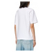 Tričko diesel t-danny-nlabel t-shirt bílá