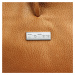 Kožená kabelka přes rameno MiaMore 01-014 Z camel