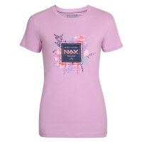 Dámské bavlněné triko NAX - SEDOLA - fialová