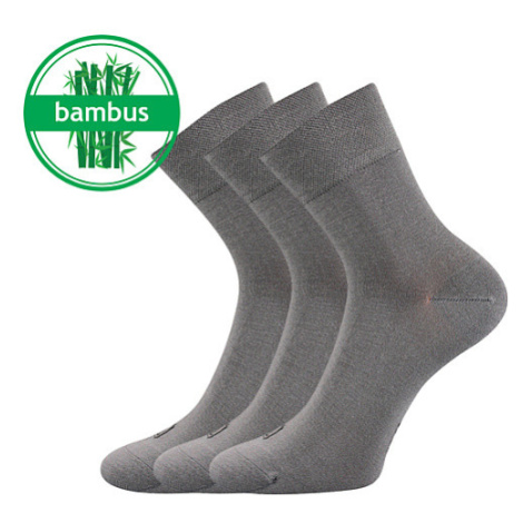 Bambusové ponožky Lonka - Demi, světle šedá Barva: Šedá